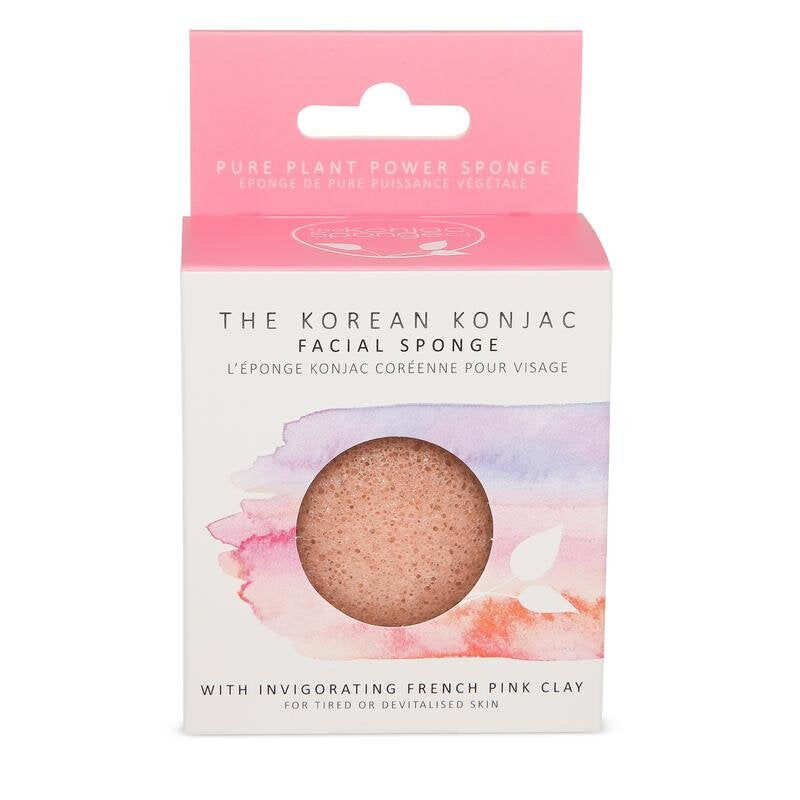 Konjac Sponge with French Pink Clay