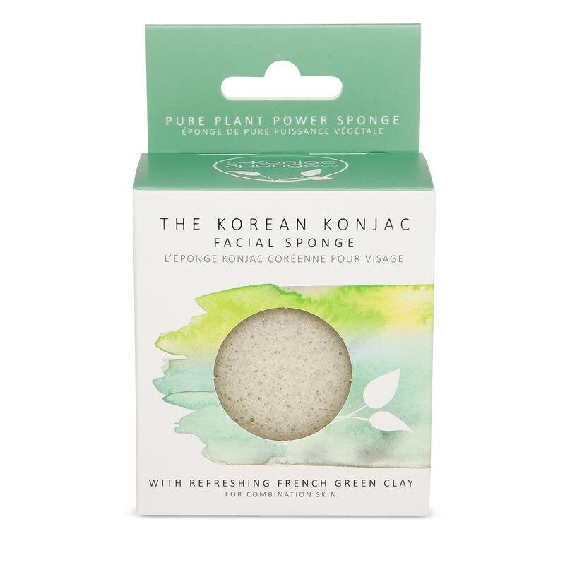 Konjac Sponge with French Green Clay